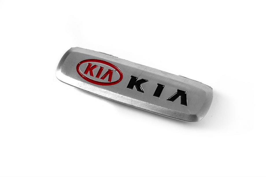 KIA Алюминиевый шильдик для ковриков (1 шт) Image
