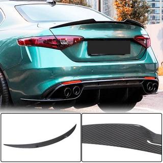 Спойлер V5 (Сухой карбон) Alfa Romeo Giulia 2016-2022 гг. фото 2