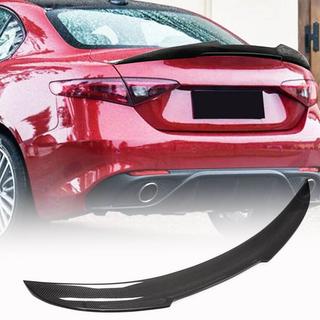 Спойлер V4 (Карбон) Alfa Romeo Giulia 2016-2022 гг. фото 1