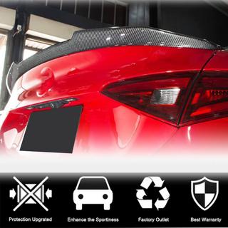 Спойлер V4 (Карбон) Alfa Romeo Giulia 2016-2022 гг. фото 3
