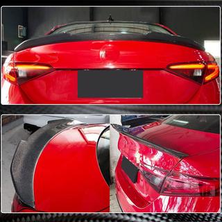 Спойлер V4 (Карбон) Alfa Romeo Giulia 2016-2022 гг. фото 4