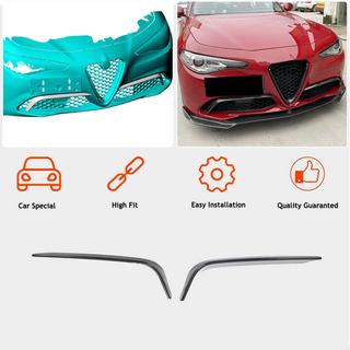 Накладки на противотуманные фары (для Base, Carbon) Alfa Romeo Giulia 2016-2022 гг. фото 3