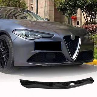 Накладка на передний бампер Lip V2 (для Base, Carbon) Alfa Romeo Giulia 2016-2022 гг. фото 1