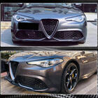 Alfa Romeo Giulia 2016-2022 гг. Накладка на передний бампер Lip (для Sport, Карбон) фото 6
