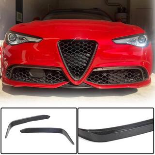 Накладки на Противотуманные Фары (для Sport, Карбон) Alfa Romeo Giulia 2016-2022 гг. фото 2