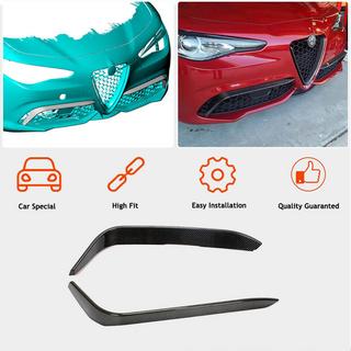 Накладки на Противотуманные Фары (для Sport, Карбон) Alfa Romeo Giulia 2016-2022 гг. фото 3