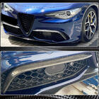Alfa Romeo Giulia 2016-2022 гг. Накладки на Противотуманные Фары (для Sport, Пластик) фото 5