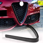 Alfa Romeo Giulia 2016-2022 гг. Накладка на решетку радиатора (для Sport/Quadrifoglio) фото 1