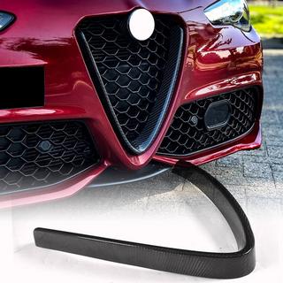 Накладка на решетку радиатора (для Sport/Quadrifoglio) Alfa Romeo Giulia 2016-2022 гг. фото 1