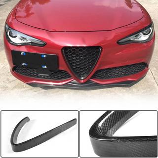 Накладка на решетку радиатора (для Sport/Quadrifoglio) Alfa Romeo Giulia 2016-2022 гг. фото 2