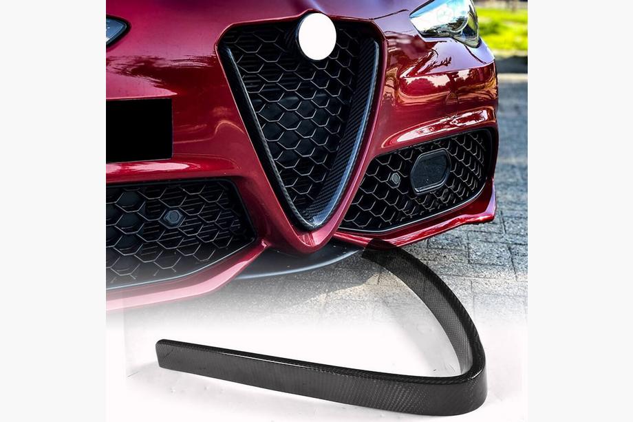 Alfa Romeo Giulia 2016-2022 гг. Накладка на решетку радиатора (для Sport/Quadrifoglio) Image