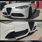 Alfa Romeo Giulia 2016-2022 гг. Передняя Губа Бампера V2 (для Sport, Карбон) фото 5