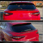 Alfa Romeo Stelvio 2016- гг. Нижний спойлер V2 (2017-2023, Сухой карбон) фото 10