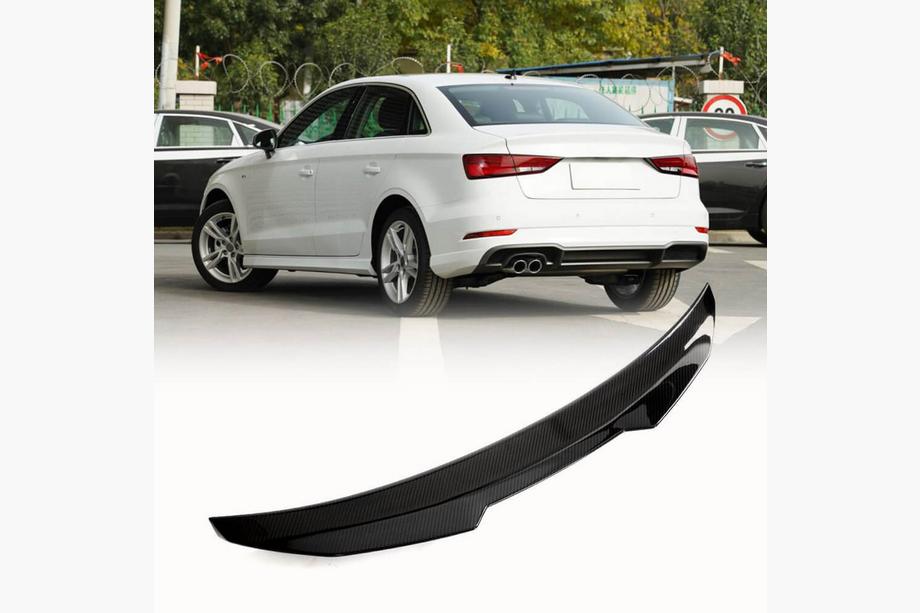 Audi A3 2012-2020 гг. Спойлер V10 (для седана, карбон) Image