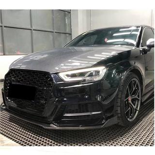 Капот V2 (для Sedan 2012-2016, Карбон) Audi A3 2012-2020 гг. фото 3