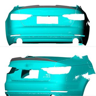 Спойлер V4 (для Sedan карбон) фото 2