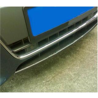 Передний Бампер Лип V1 (для Base 2007-2011, Карбон) Audi A5 2007-2015 гг. фото 3