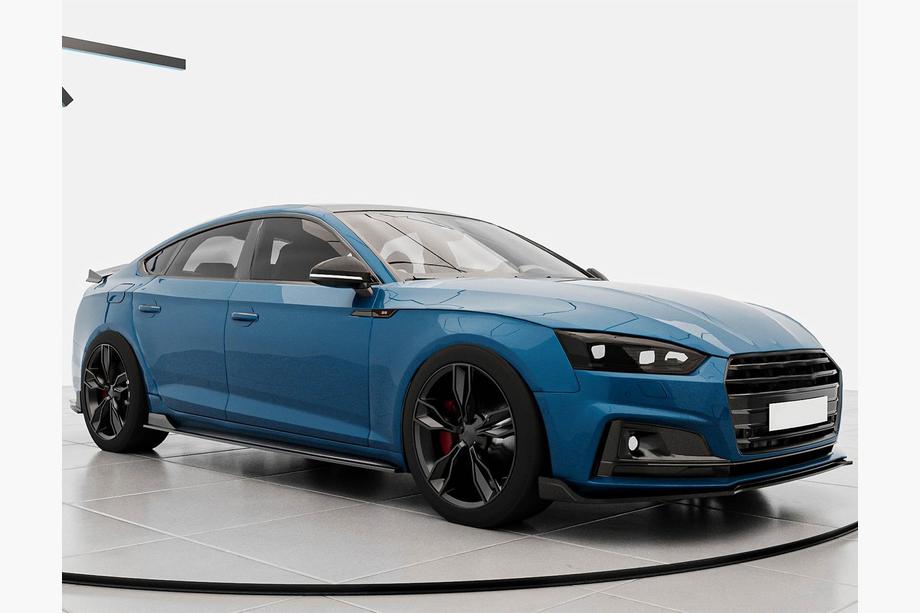 Audi A5 2016-2025 гг. Комплект обвеса из карбона (для S-Line 2016-2019) Фото 1