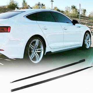 Боковые Пороги 2016-2020 V2 (для Sportback, Карбон) фото 1
