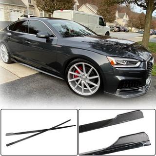 Боковые Пороги 2016-2020 V2 (для Sportback, Карбон) фото 2