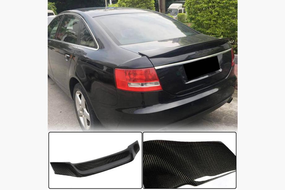 Audi A6 C6 2004-2011 гг. Спойлер V1 (Карбон) Image