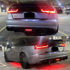 Audi A6 C7 2011-2017 гг. Диффузор заднего бампера Карбон (для Base 2014-2018) фото 5