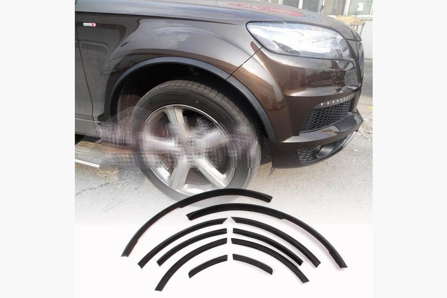 Audi Q7 2005-2015 гг. Расширители арок (Матовый Черный PU) Image