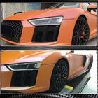 Audi R8 2015- гг. Накладки на передний бампер V1 (2015-2020, Карбон) фото 4