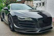 Audi R8 2006-2015 гг. Передний Бампер Лип Спойлер (Карбон) фото 4