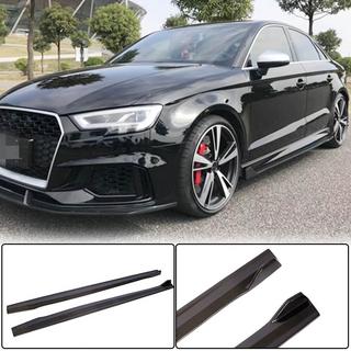 Боковые пороги (для RS3 Sedan 2017-2019, Карбон) Audi A3 2012-2020 гг. фото 1
