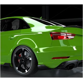 Накладки Flap на задний бампер (для RS3 Sedan 2017-2019, Карбон) Audi A3 2012-2020 гг. фото 3