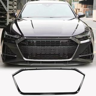 Окантовка решетки радиатора (для RS6, карбон) Audi A6 C8 2018–2025 гг. фото 1