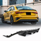 Audi A3 2020- гг. Диффузор заднего бампера V1 (для S-Line Sedan 2020-2023, Карбон) фото 1