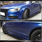Audi A3 2012-2020 гг. Боковые пороги V4 (для S-Line Sedan, Карбон) фото 3