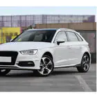 Audi A3 2012-2020 гг. Боковые Пороги (для S-Line HB 2012-2016, Карбон) фото 2