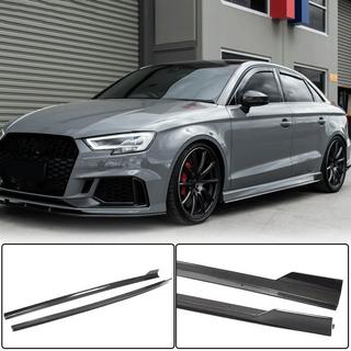 Боковые пороги V1 (для S-Line Sedan, карбон) фото 2