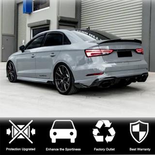 Боковые пороги V1 (для S-Line Sedan, карбон) фото 4