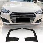 Audi A4 B9 2015-2024 гг. Накладки на противотуманные фары V3 (для S-Line Sedan 2015-2019, Карбон) фото 1
