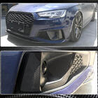 Audi A4 B9 2015-2024 гг. Накладки на противотуманные фары V3 (для S-Line Sedan 2015-2019, Карбон) фото 5