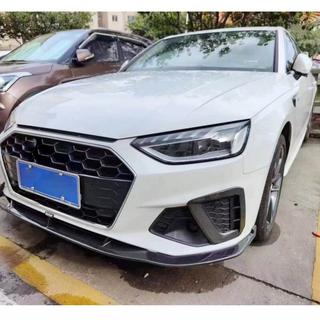 Накладки на противотуманные фары V1 (для S-Line Sedan 2015-2019, Карбон) фото 4