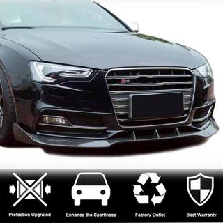Передний Бампер Лип V3 для S-Line 2012-2015 Карбон Audi A5 2007-2015 гг. фото 2