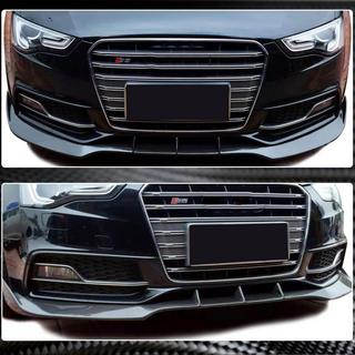Передний Бампер Лип V3 для S-Line 2012-2015 Карбон Audi A5 2007-2015 гг. фото 3