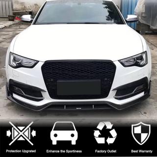 Накладки на противотуманные фары (для S-Line 2012-2015, Карбон) Audi A5 2007-2015 гг. фото 2