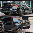 Audi A5 2016-2025 гг. Диффузор Заднего Бампера (Карбон) V2 фото 5