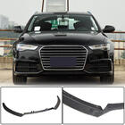 Audi A6 C7 2011-2017 гг. Передний Бампер Лип Карбон V2 для S-Line 2014-2018 фото 1