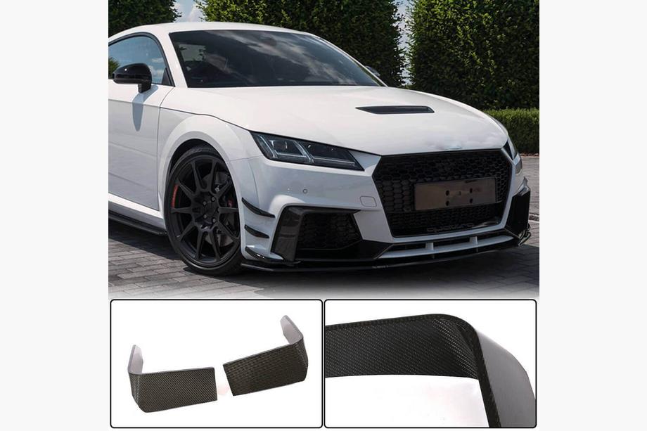 Audi TT 2014-2023 гг. Накладки на противотуманные фары (для RS, 2016-2019, Пластик) Image