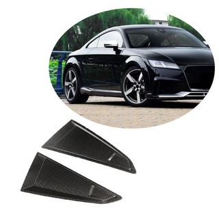 Накладки на задние воздухозаборники (2014-2019, Карбон) Audi ТТ 2014-2023 гг. фото 1