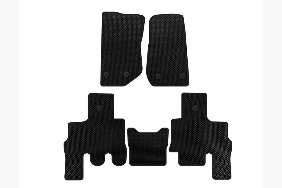 Jeep Wrangler 2007-2017 гг. Коврики EVA (черные) Image