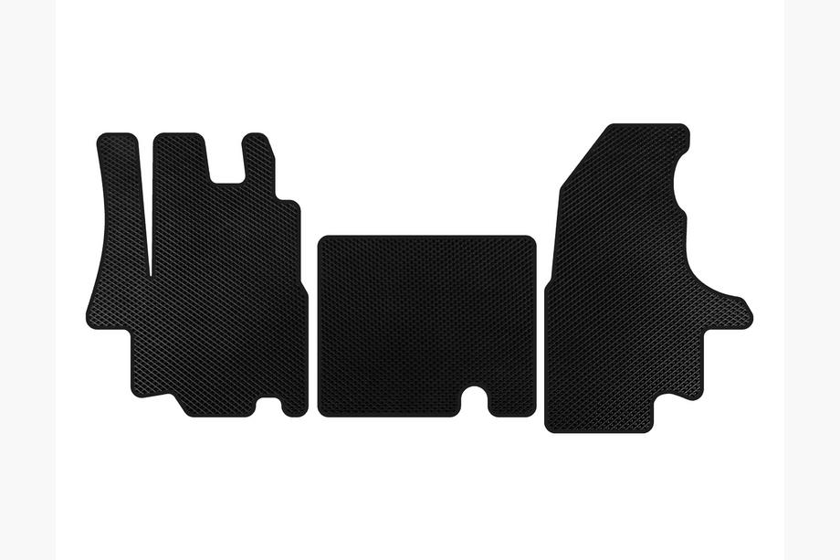 Opel Movano 2004-2010 гг. Коврики EVA (черные) Image