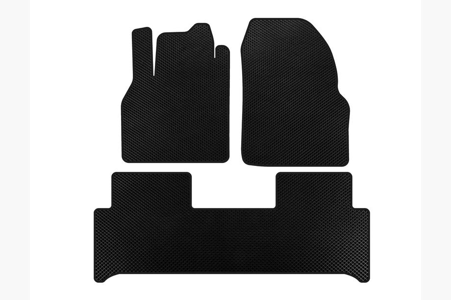 Renault Scenic/Grand 2003-2009 гг. Коврики EVA (Черный) Image